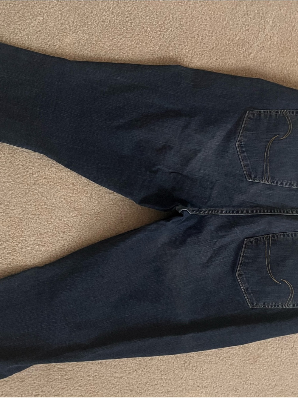 Signature by Levi Strauss Dark Indigo Cropped Ankle Jeans - Picture 3 of 3